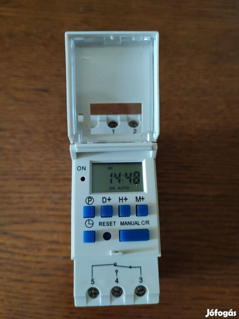 THC15A Heti Programozható Időzítő Kapcsoló Relé Digitális
