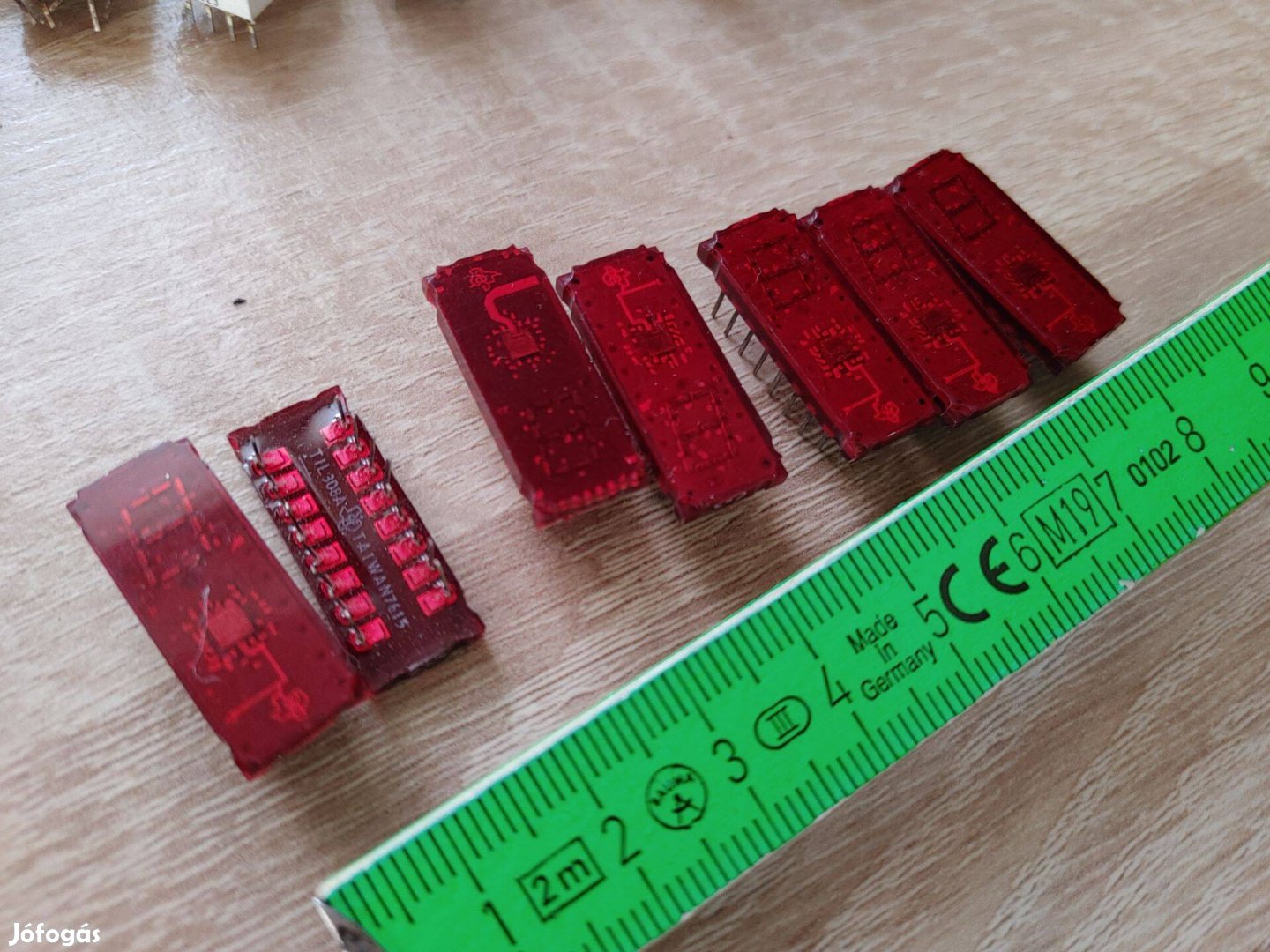 TIL-308A Taiwan 7615 led display 7 szegm gold pins Ft/db