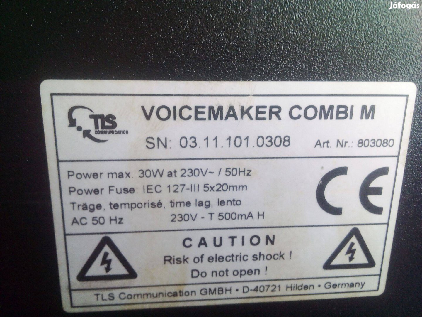 TLS Voicemaker Combi M