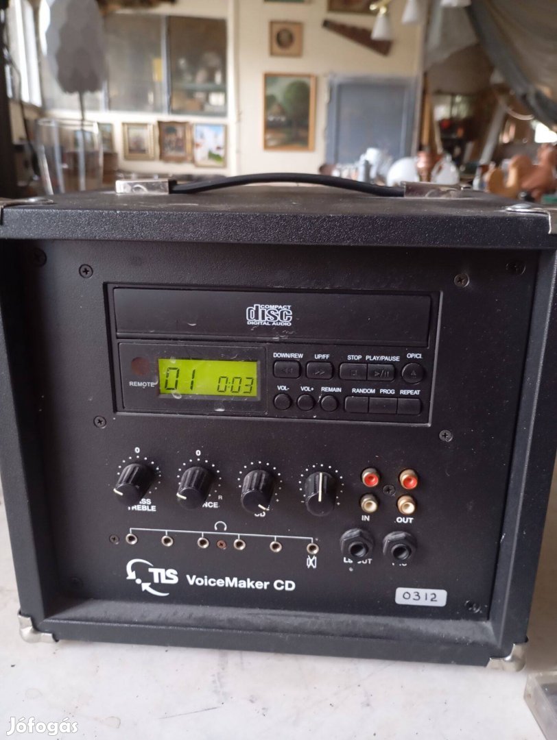 TLS voicemaker rádió cd lejátszó eladó