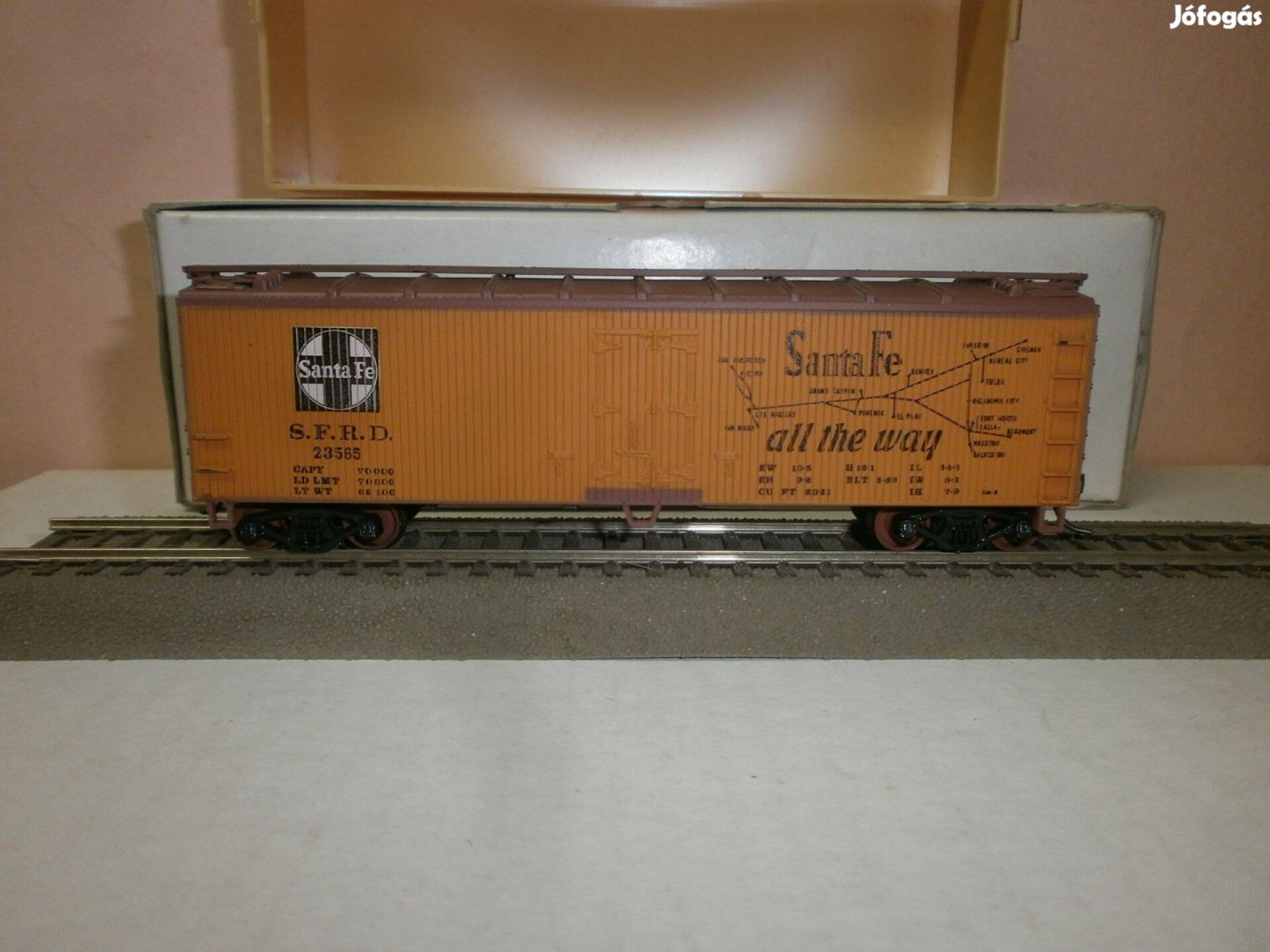 TMI-Walthers 2308 - Usa teher kocsi Santa Fe - H0