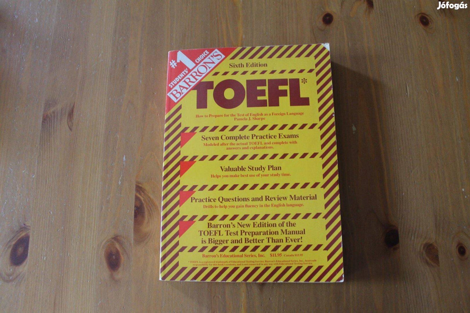 TOEFL nyelvvizsgára felkészítő könyv