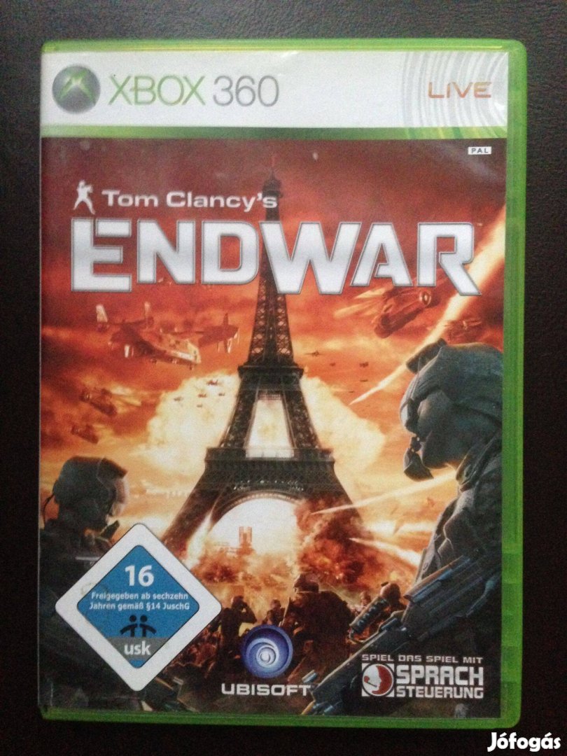 TOM Clancy'S Endwar eredeti xbox360 játék eladó-csere