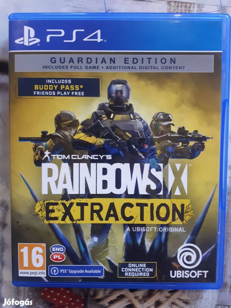 TOM Clancys Rainbow Six Extraction ps4-PS5 játék eladó-csere "