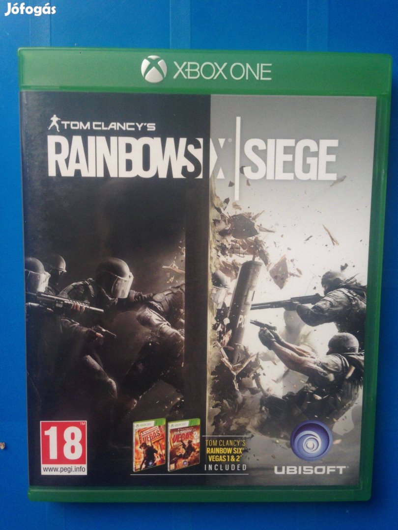 TOM Clancys Rainbow Six Siege xbox one-series x játék,eladó-csere"