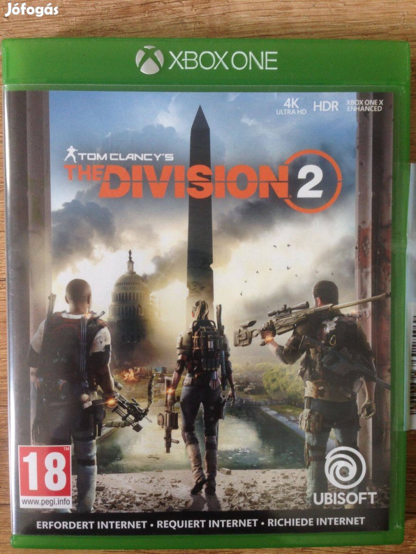 TOM Clancys The Division 2 xbox one-series x játék,eladó-csere"