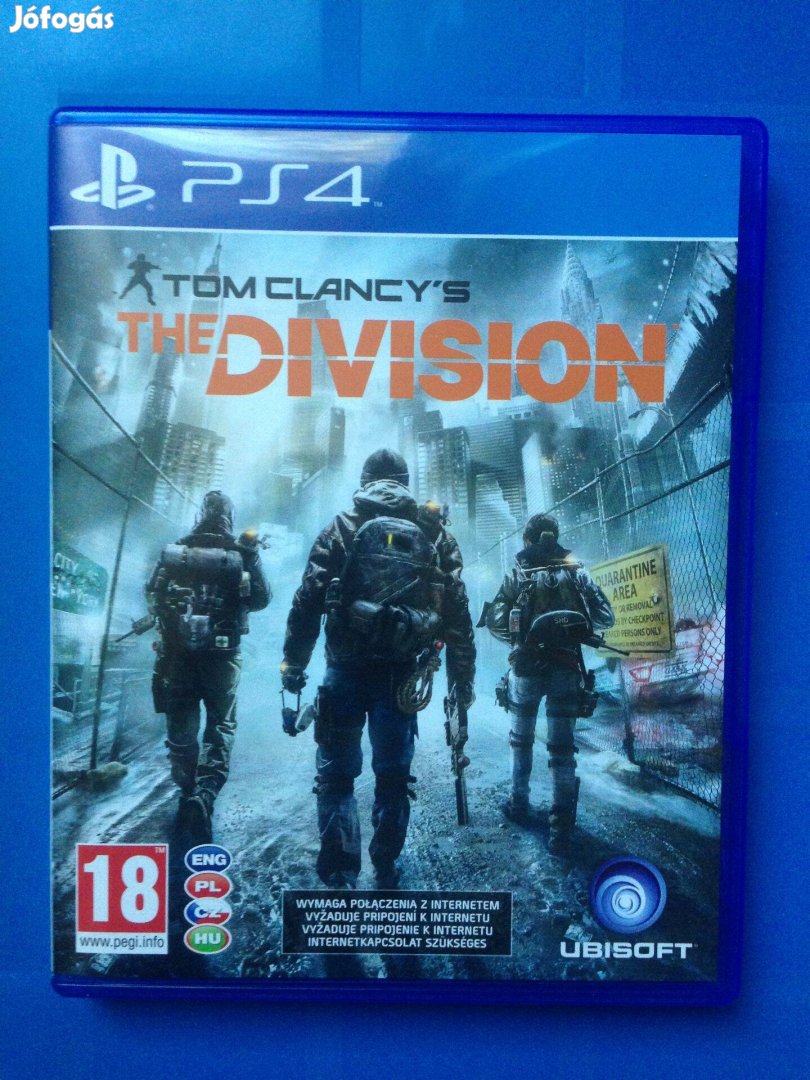 TOM Clancys The Division (magyar!) ps4-PS5 játék eladó-csere "