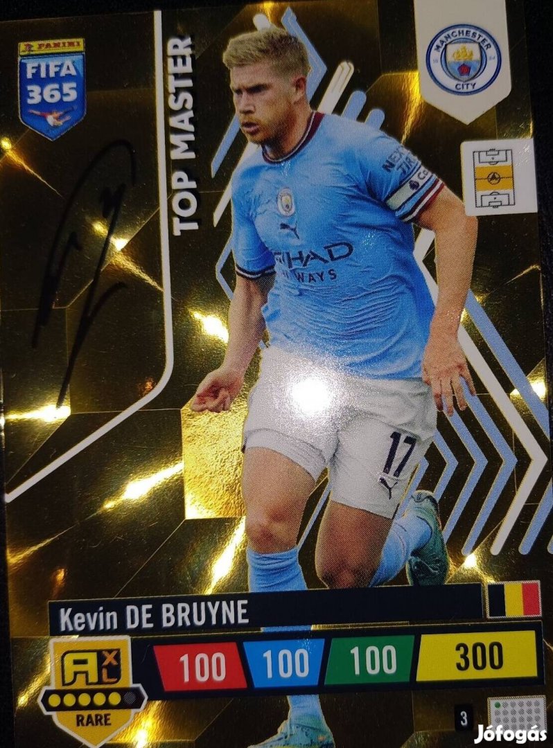 TOP Master Foci kártya De Bruyne