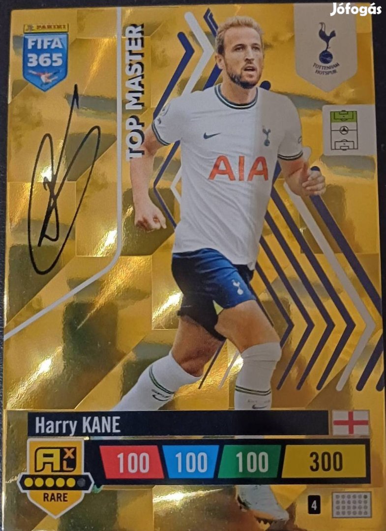 TOP Master Foci kártya Harry Kane