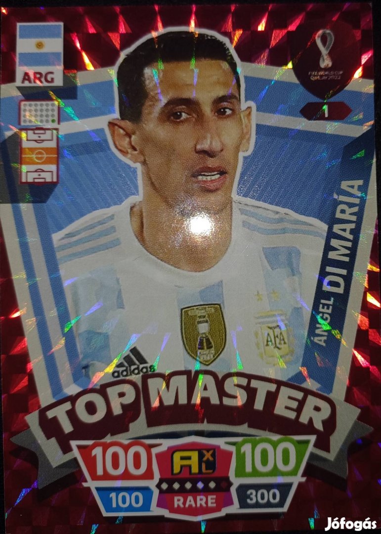 TOP Master foci kártya DI María