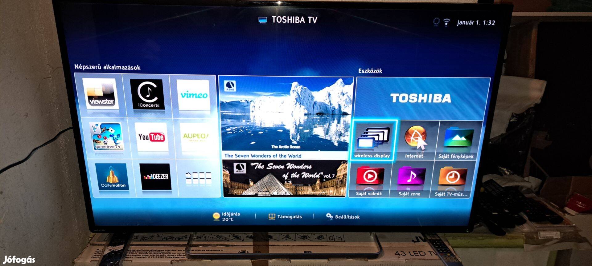 TOSHIBA 47M7463D Smart led tv
