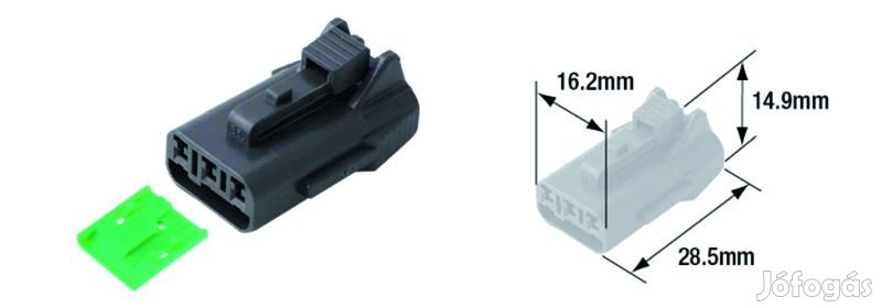 TOURMAX Elektromos Férfi Csatlakozó Vízálló Típus 060 (FRM)