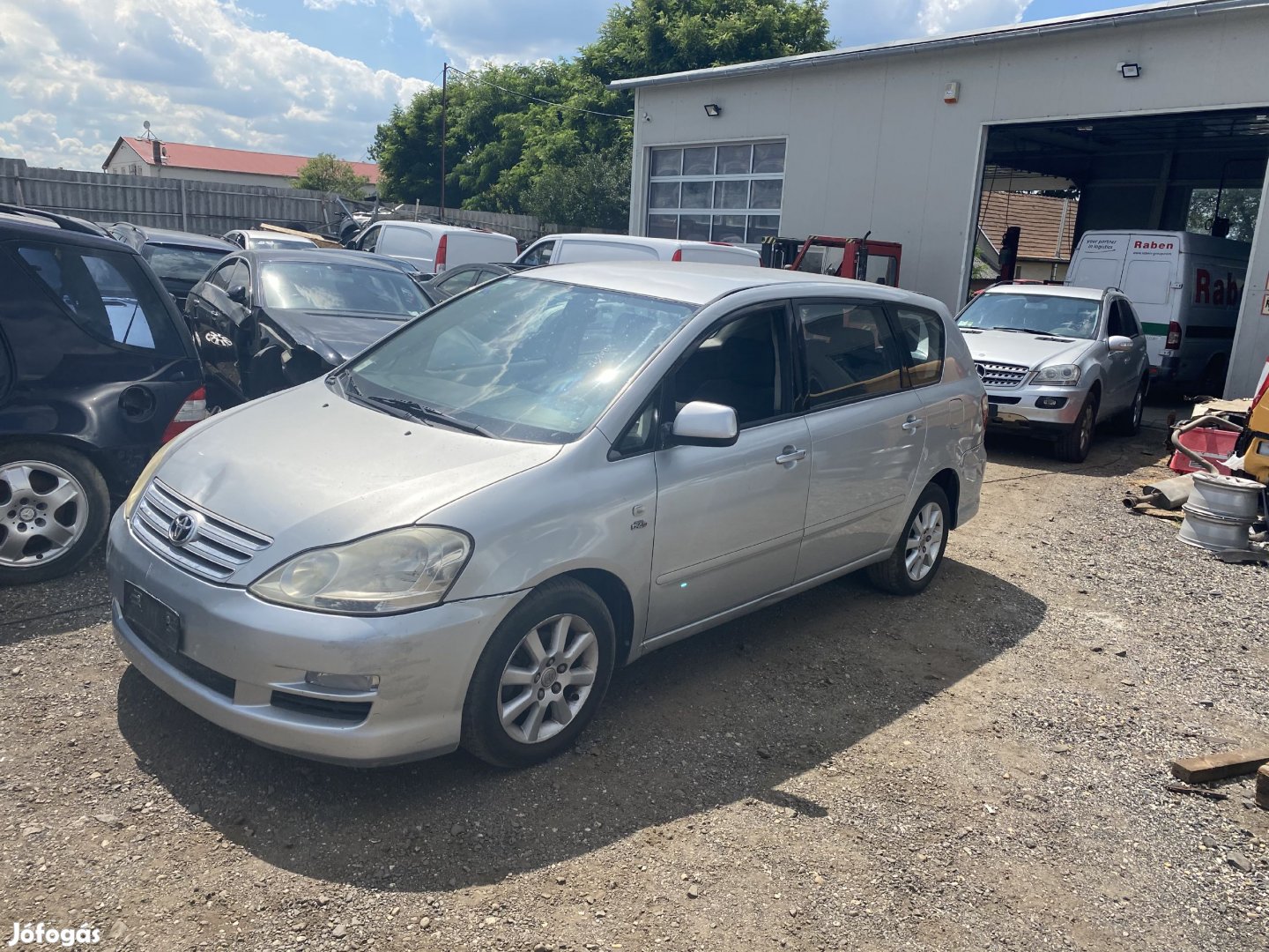 TOYOTA AVENSIS VERSO D2,0 D4D BAL K, MAN eladó