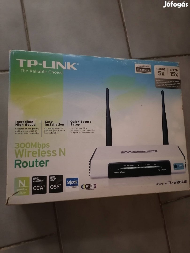 TP Link 300MBps Új erős Router