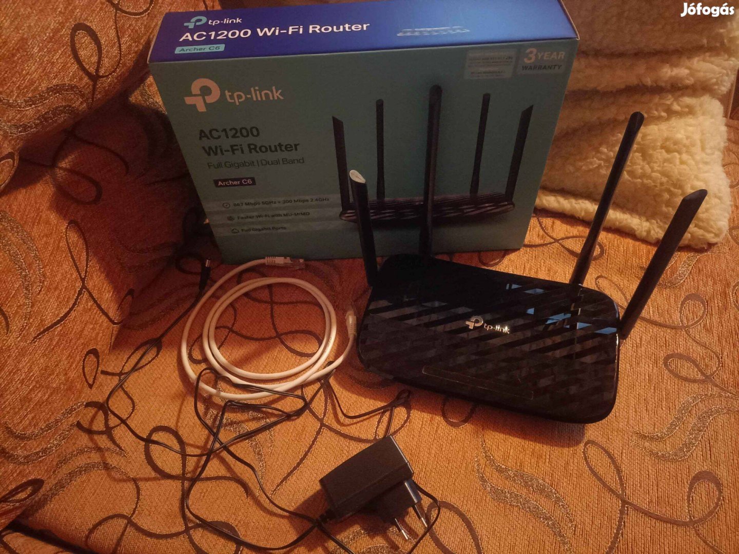 TP-Link AC1200 Archer C6 Wi-Fi Router