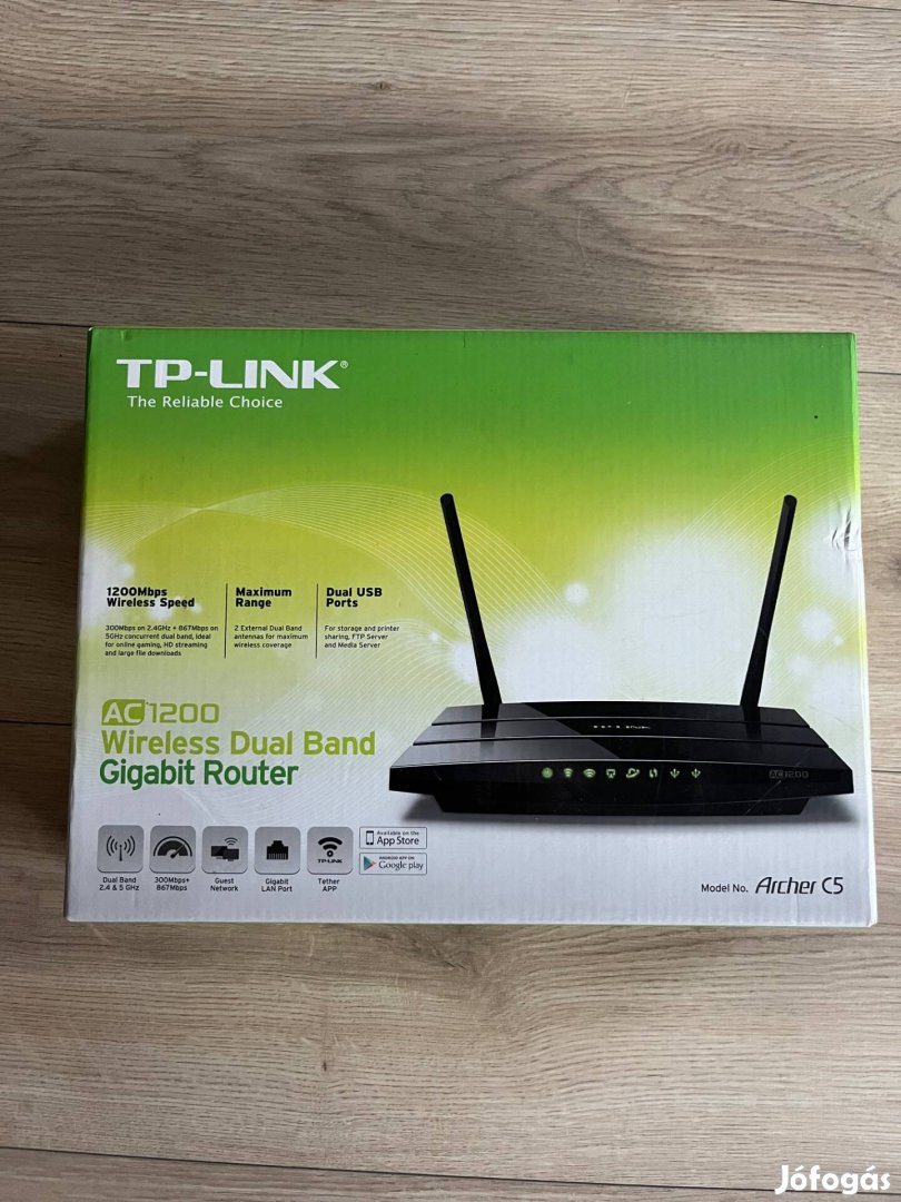 TP Link AC1200 Wireless Dual Band Gigabit Router