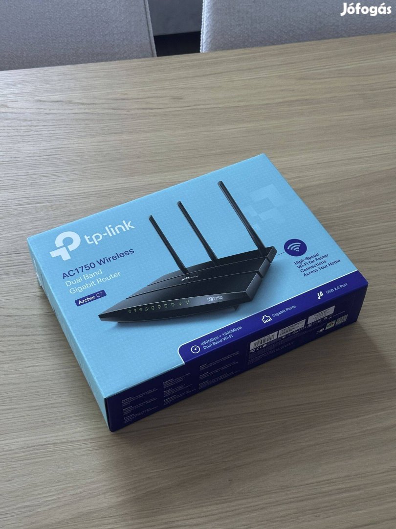 TP-Link AC1750 vezeték nélküli router