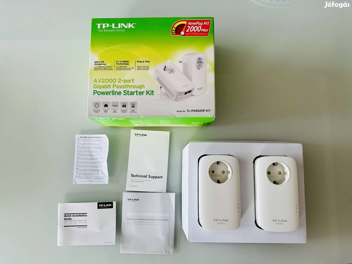 TP-Link AV2000 TL-PA9020P Kit - Powerline hálózati bővítő,