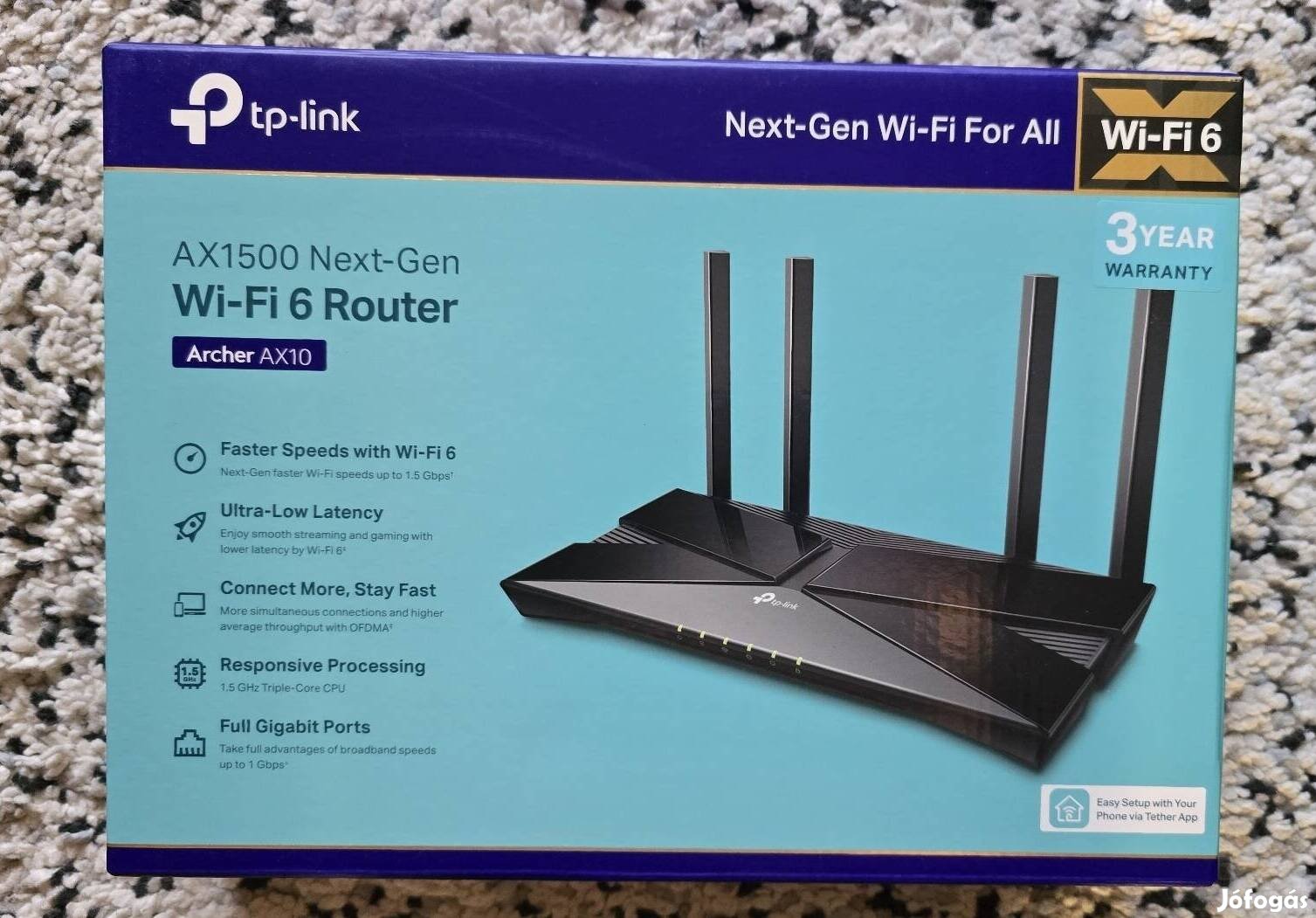 TP-Link AX10 Wifi 6 router