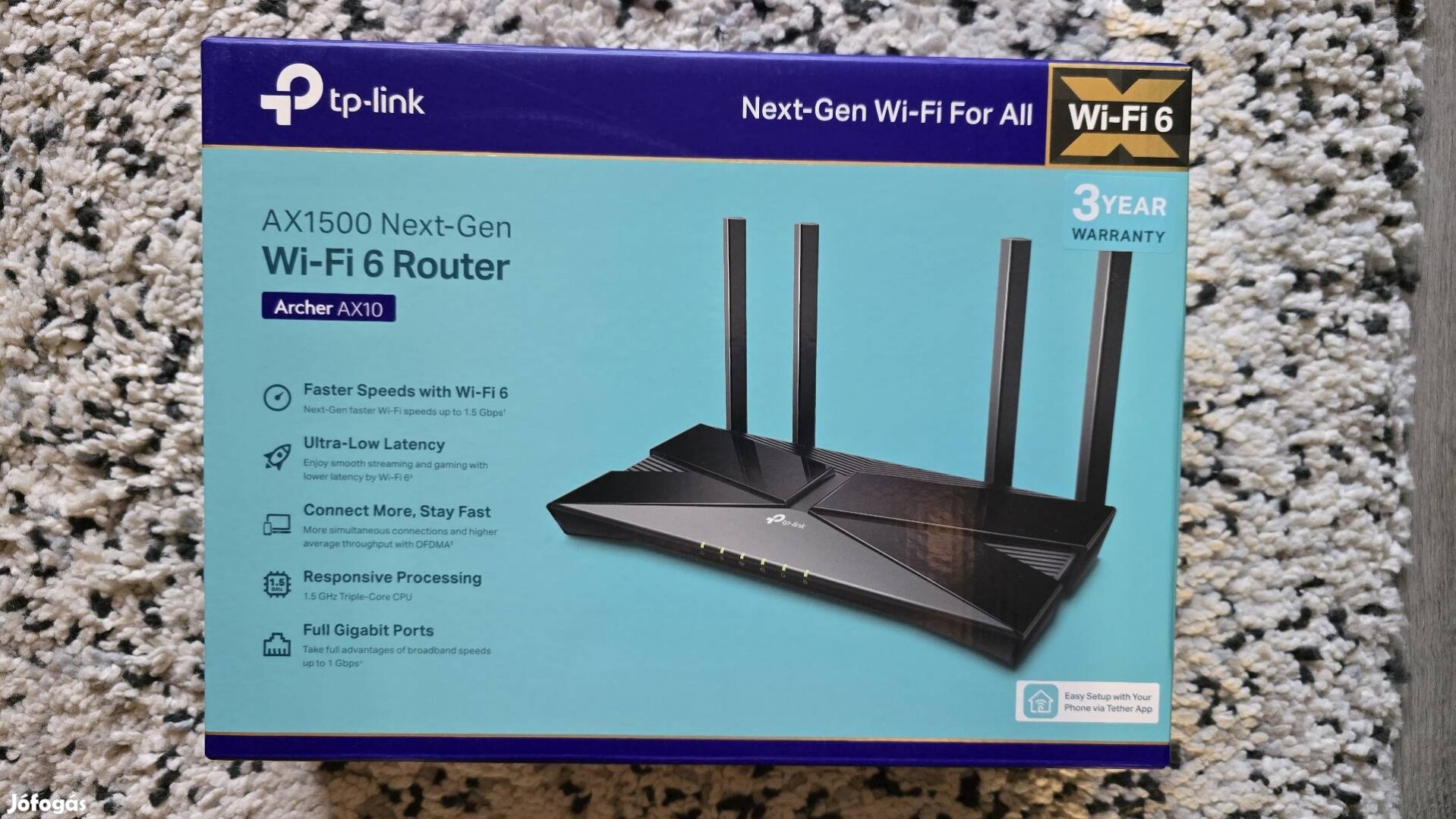 TP-Link AX10 Wifi 6 router