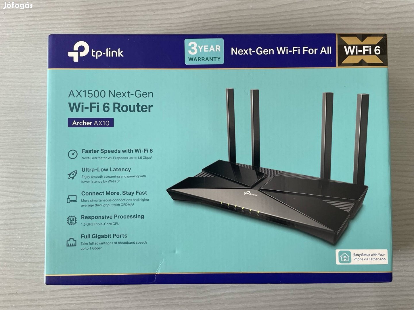 TP-Link AX 1500 Wi-Fi 6 Router