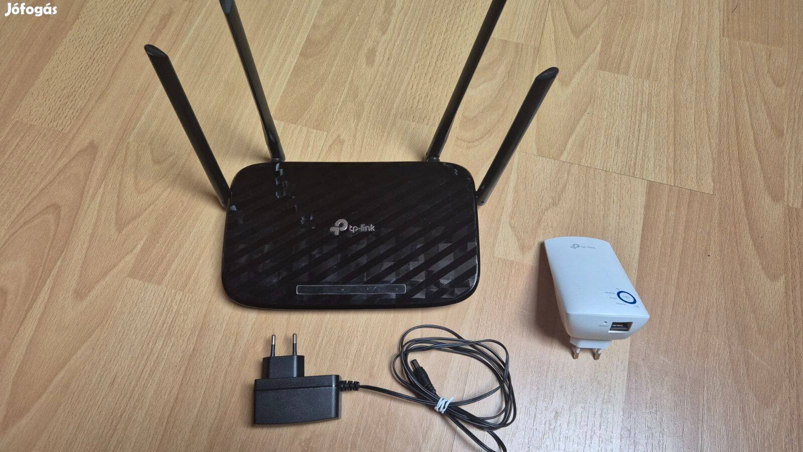 TP-Link Archer A6 Router (opcionálisan jelerősítővel)