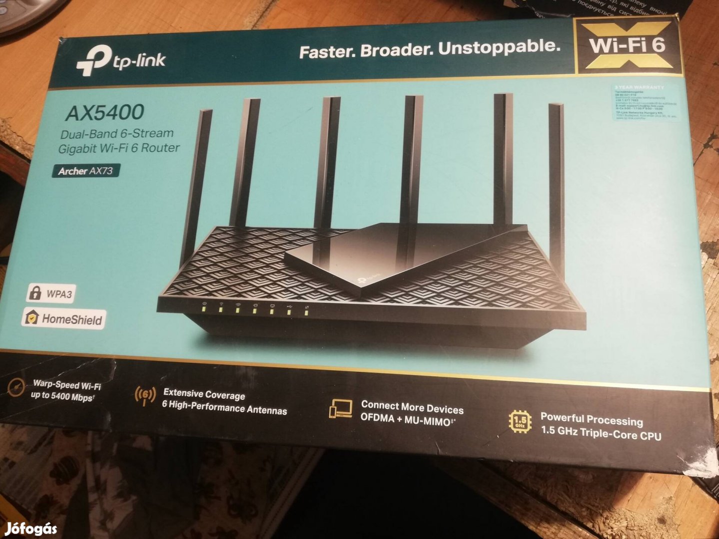 TP-Link Archer AX73 AX5400 Router