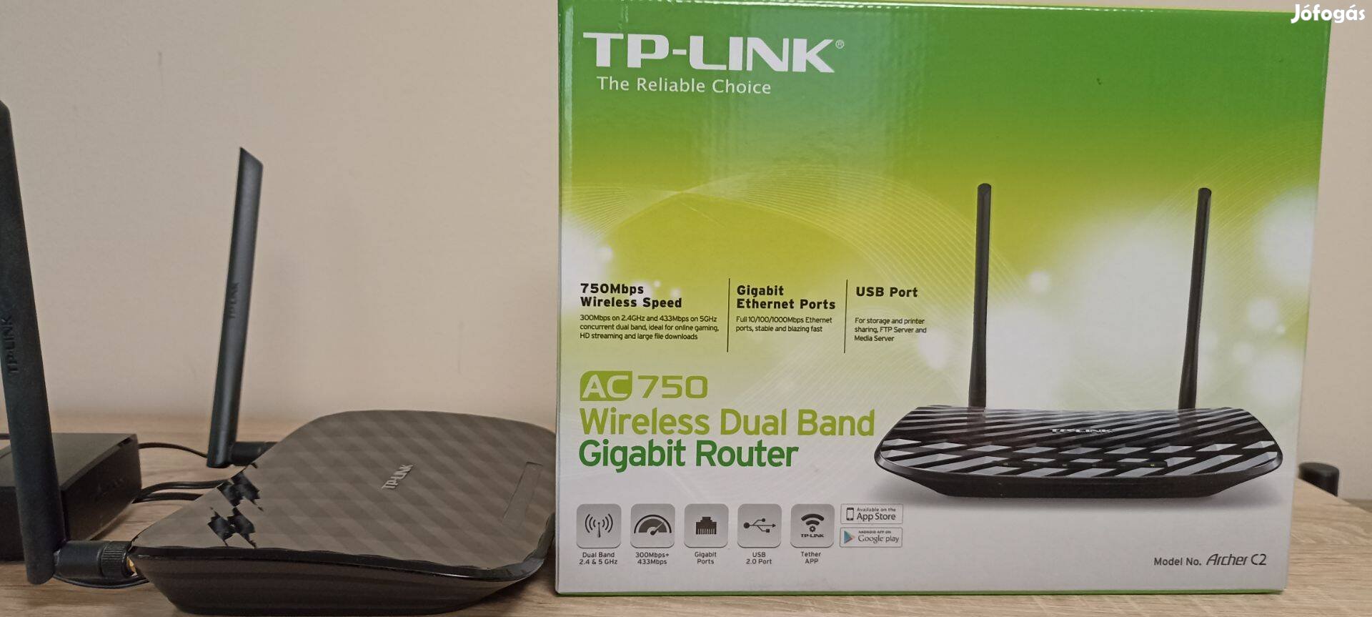 TP-Link Archer C2 Gigabit Dual Band Router