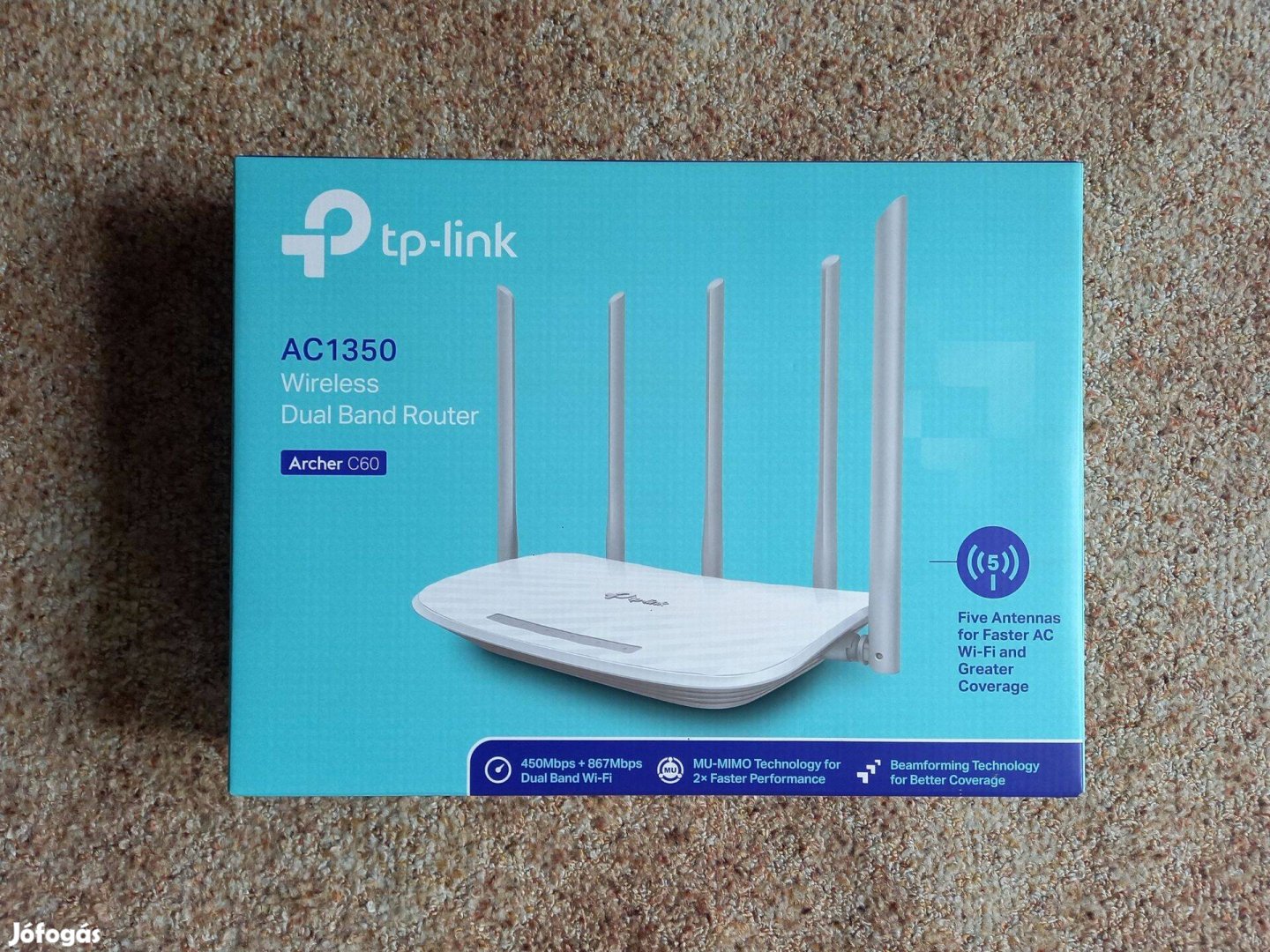 TP-Link Archer C60 AC1350 Dual Band Router