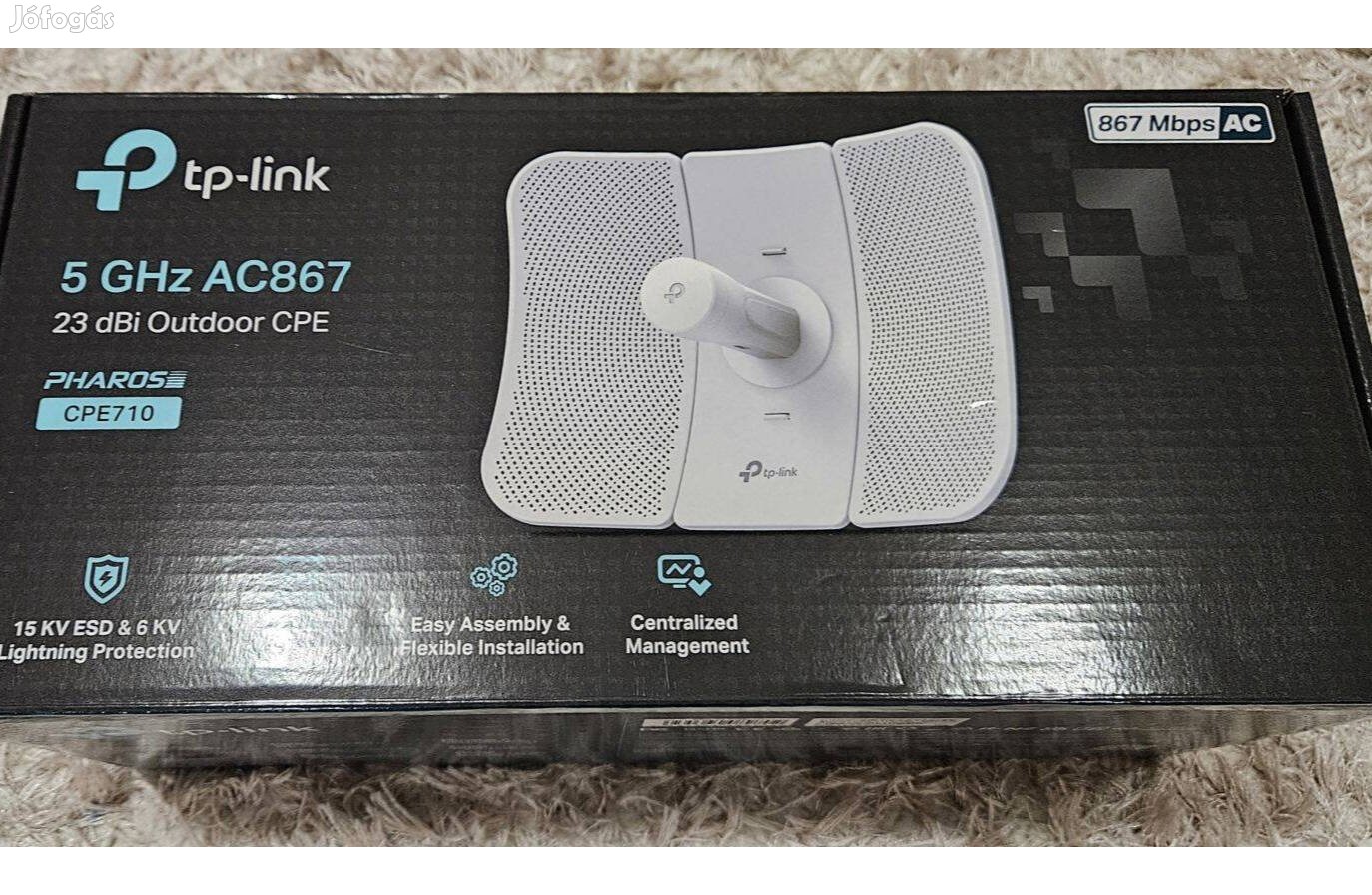 TP-Link CPE710 kültéri access point, wifi bridge garanciával