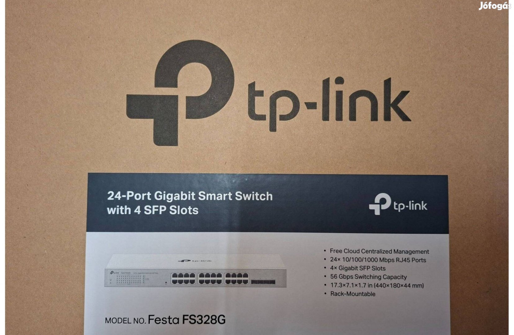 TP-Link Festa FS328G 24 port4 SFP Slots, új