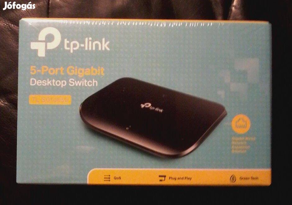 TP-Link Hálózati switch TL-SG1005D(Új,bontatlan)eladó.(nem postázom)