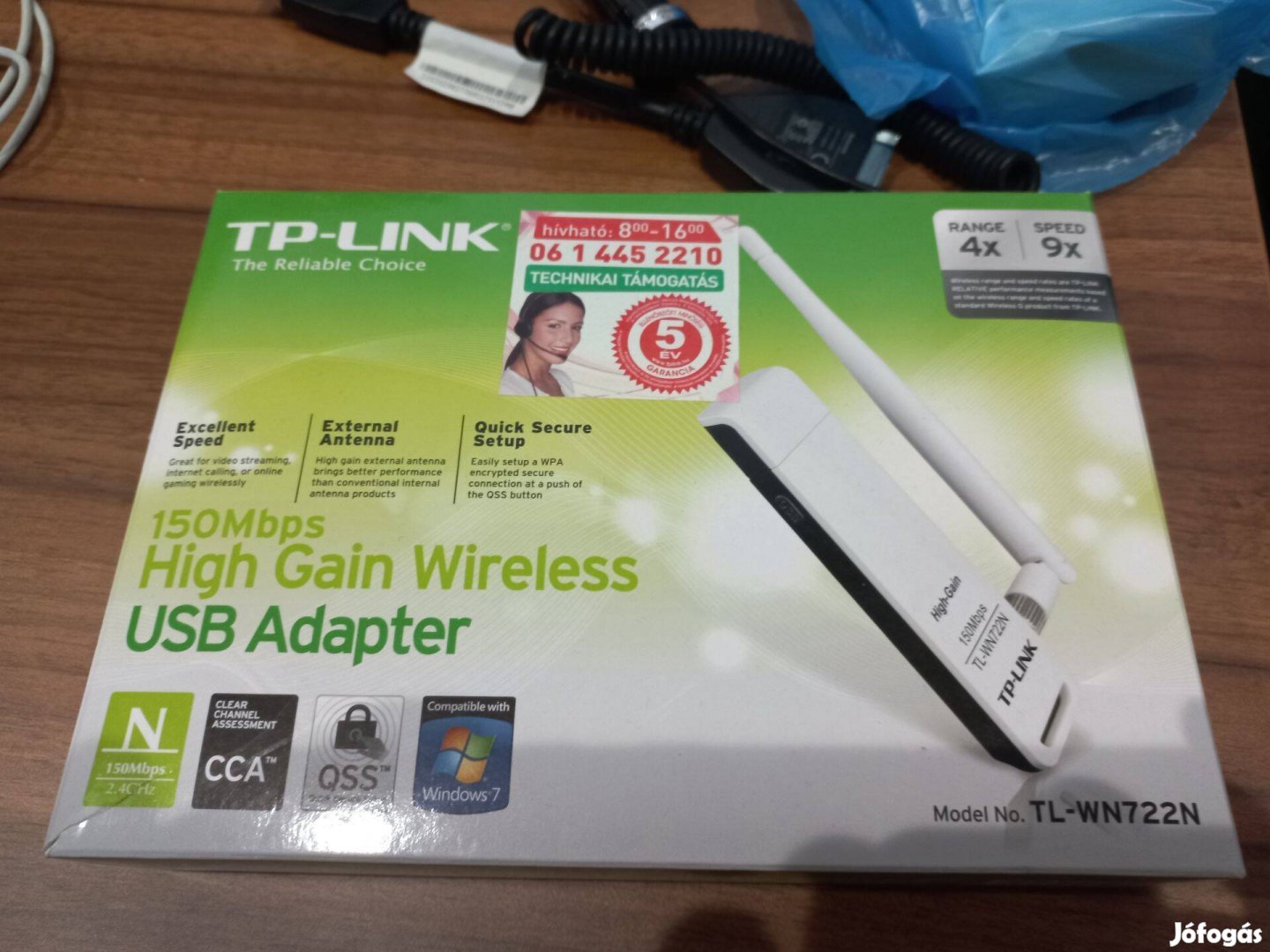 TP-Link High 150Mbps usb adapter eladó!