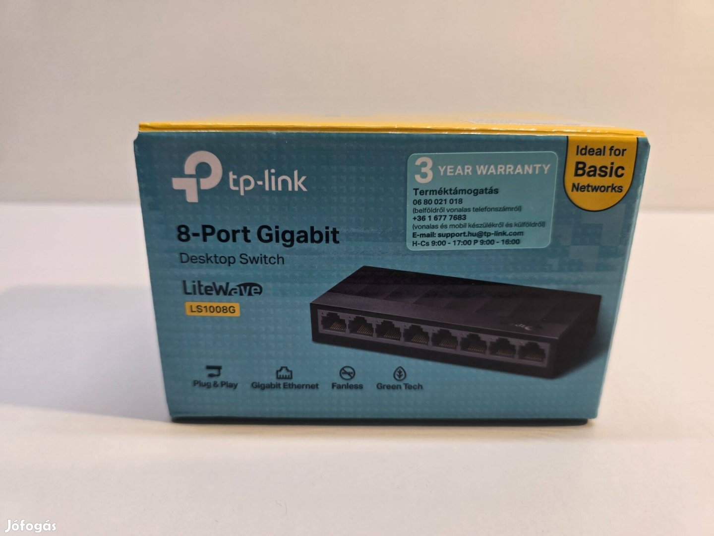 TP-Link Litewave LS1008G 8 Port Gigabit Ethernet (10/100/1000)