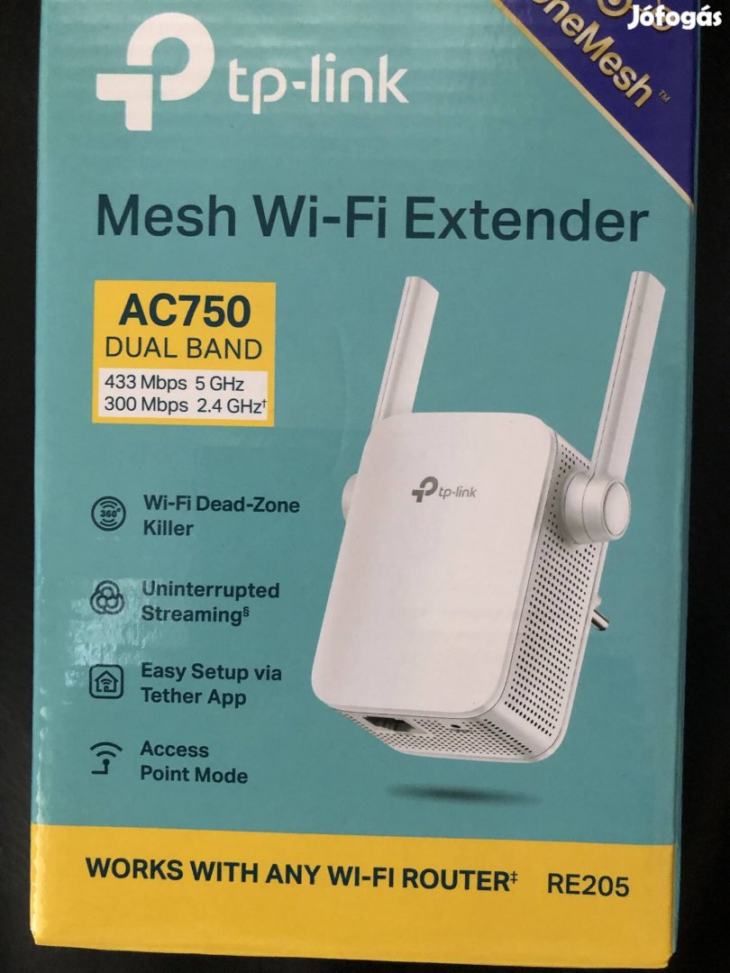 TP-Link Mesh Wi-Fi jel erősítő 
