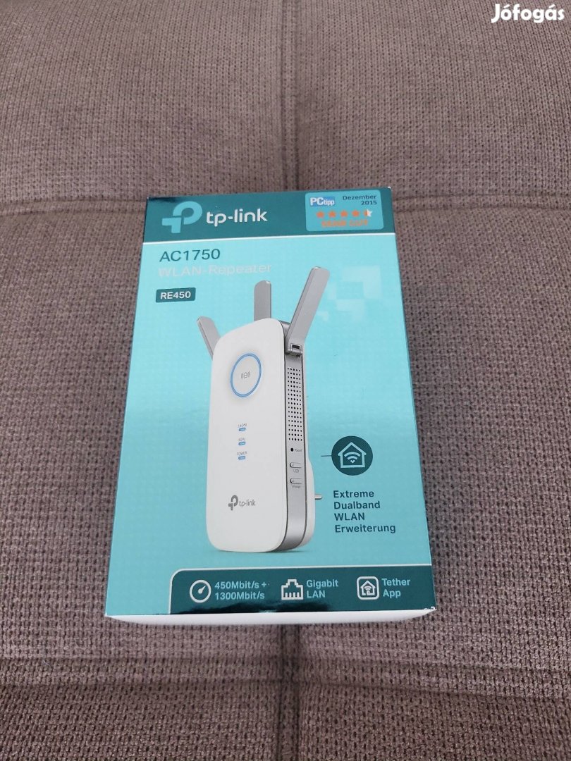 TP-Link RE450 AC1750 Wifi jelerősítő