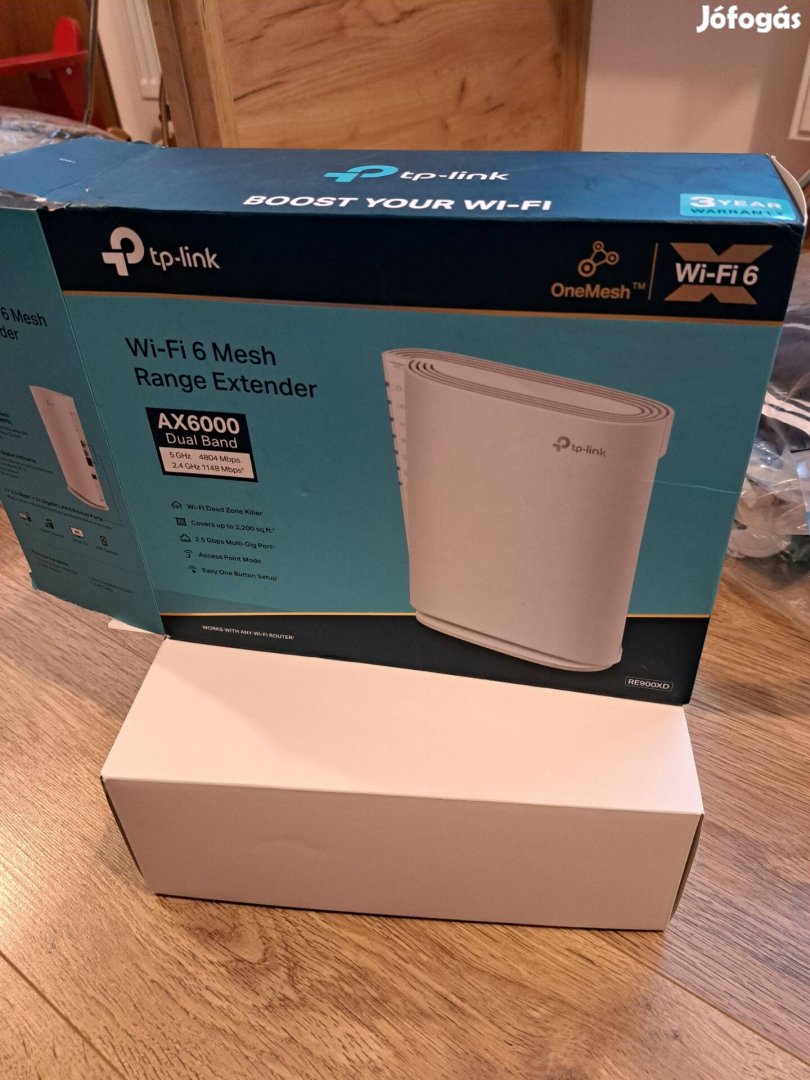 TP-Link RE900XD Wi-Fi 6 Dual-Band AX6000 Range Extender,