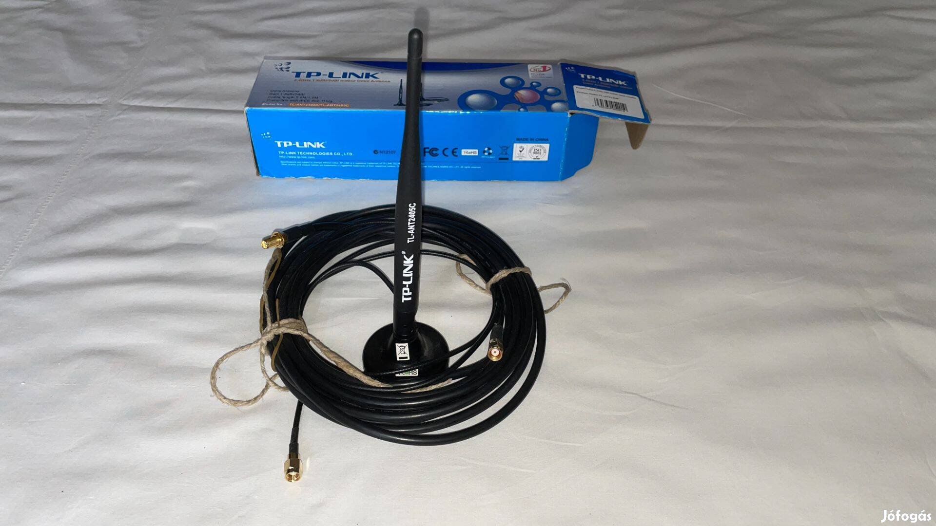 TP-Link TL-ANT2405C 2,4 GHz 5dBi beltéri antenna + 6m kábel