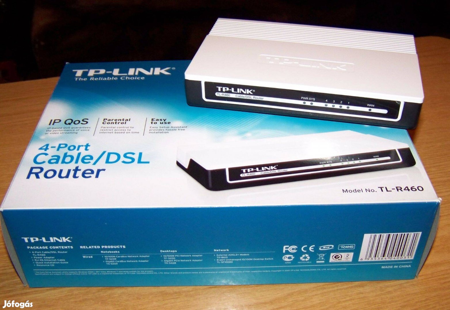 TP-Link TL-R460 Router eladó keveset használt első tulaj