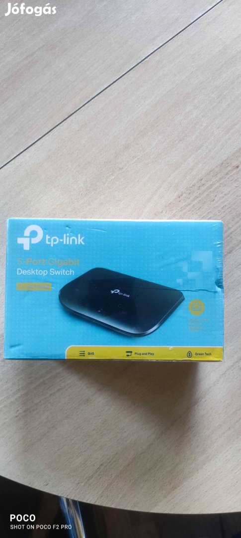 TP-Link TL-SG1005D 10/100/1000Mbps 5 portos switch, Új