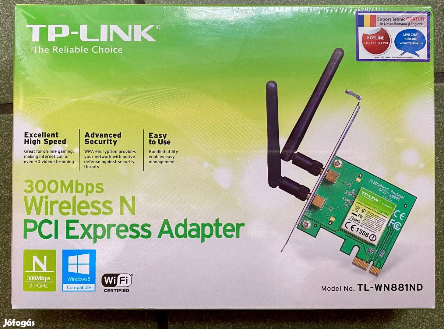 TP-Link TL-WN881ND PCI Express Adapter