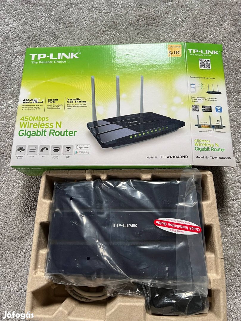 TP-Link TL-WR1043ND Router (450Mbps)