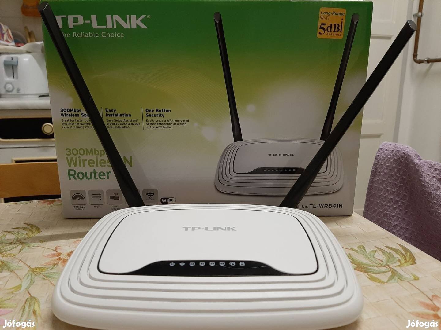 TP-Link TL-WR841ND 300Mbps vezeték nélküli router