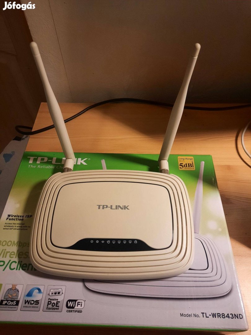 TP-Link TL-WR843ND 300mbps Wireless AP/Client Router