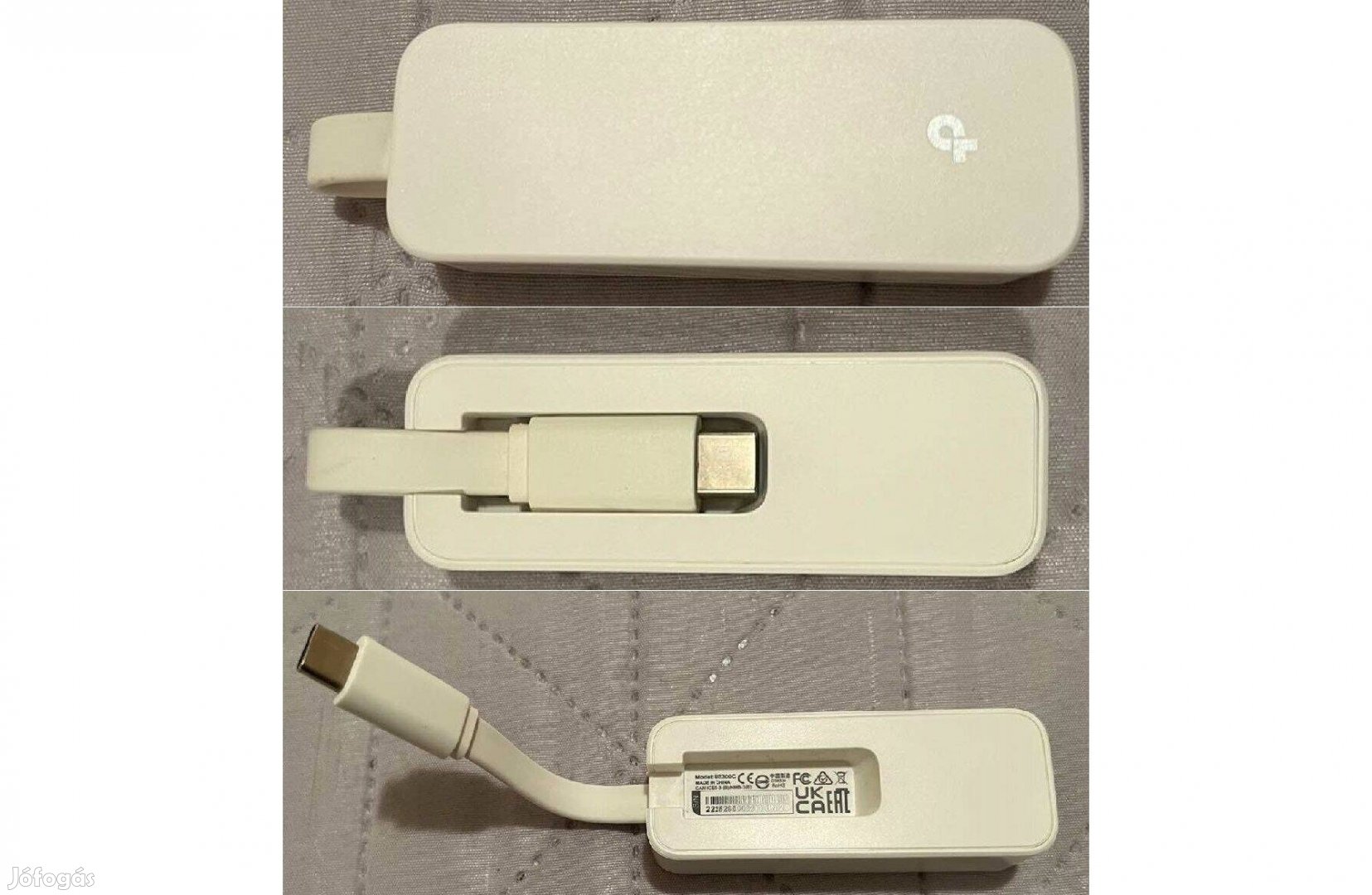 TP-Link UE300C USB-C Gigabit hálózati kártya RJ45 ethernet adapter
