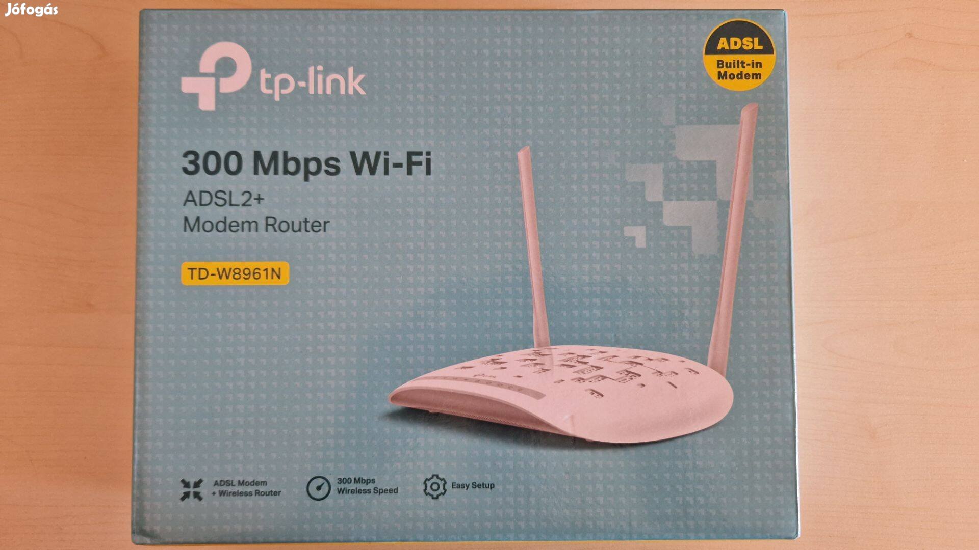 TP-Link Wireless N ADSL2+ Modem Router - TD-W8961N