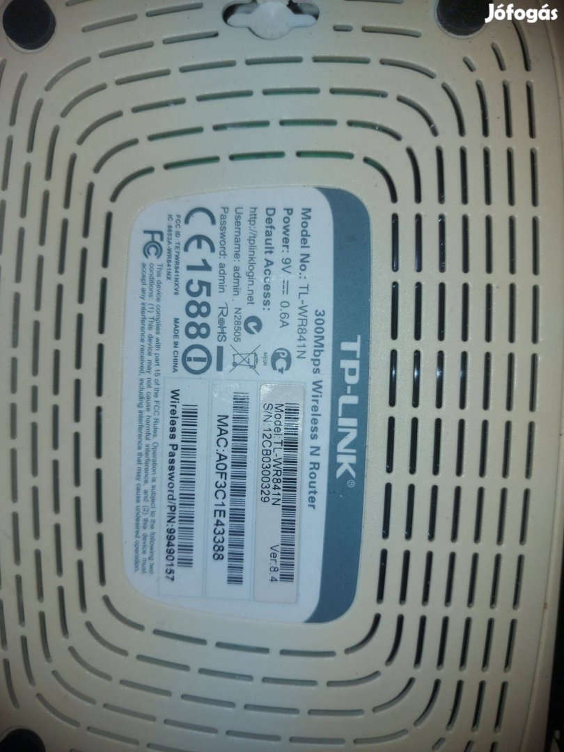 TP Link Wireless N Router 2900Ft Veszprém