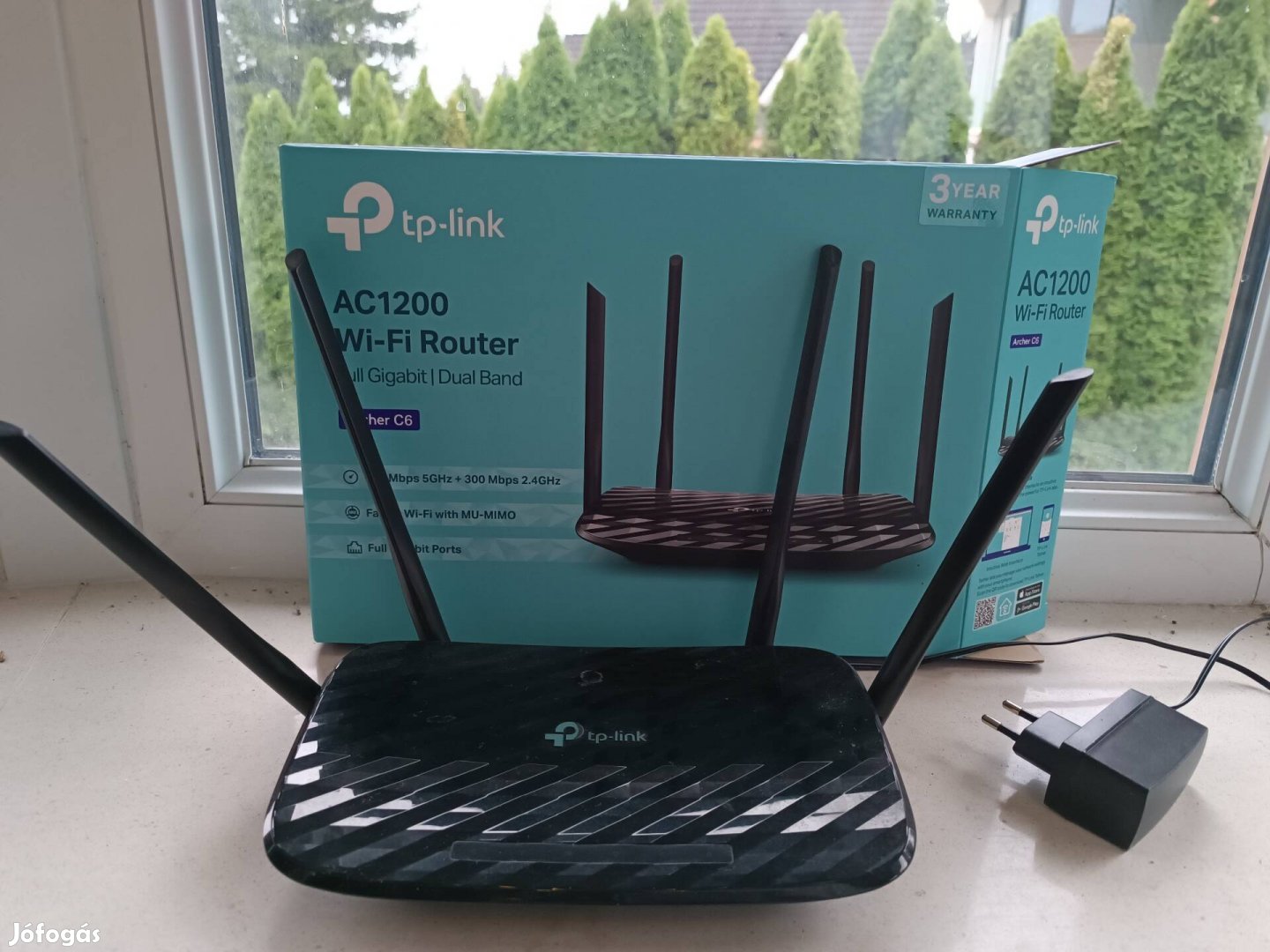 TP link AC1200 vezeték nélkül wifi router