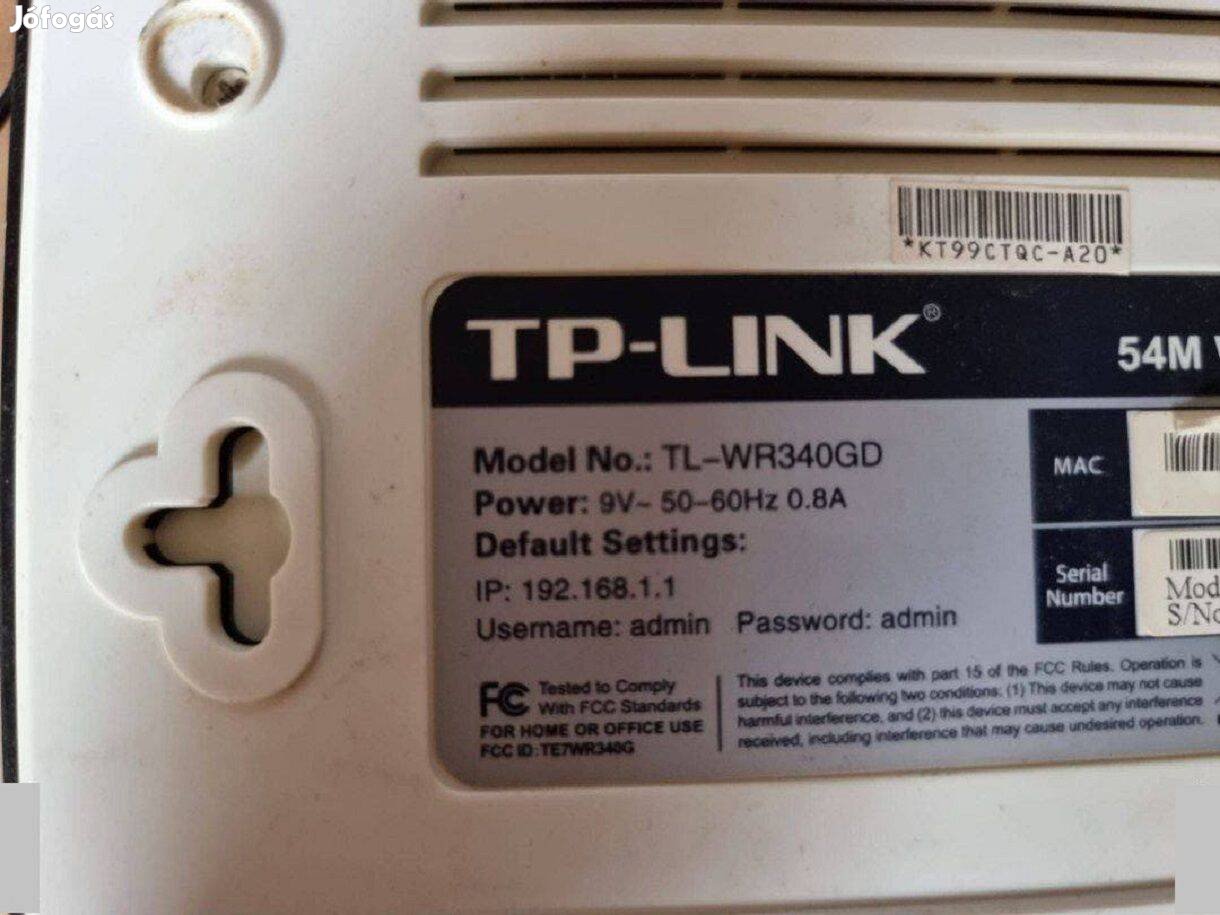 TP-link Wifi Router beltéri egységhez eladó Modem?