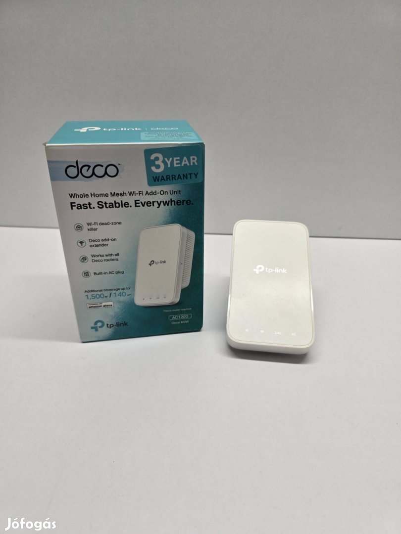 TP-link - Deco M3W AC1200 Otthoni Mesh Wi-Fi Kiegészítő Egység